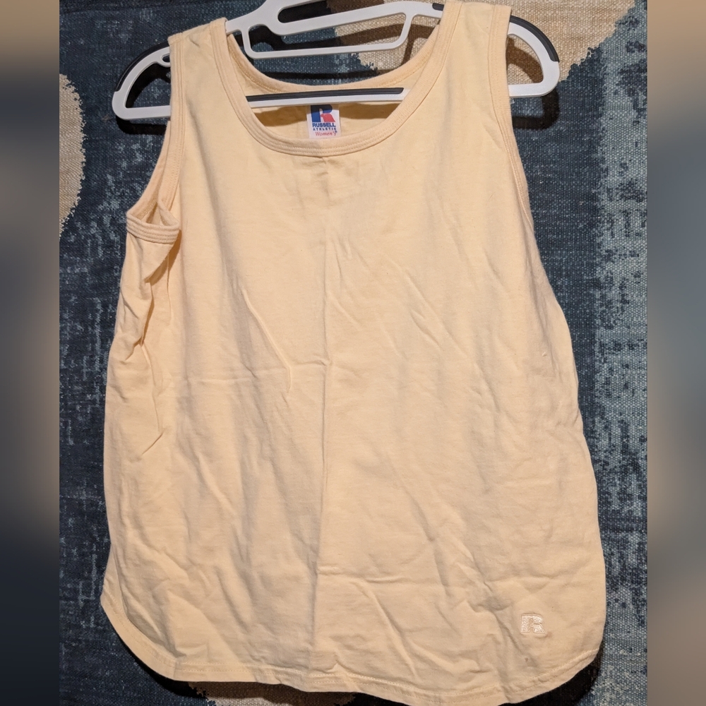 Vintage Russell Athletic Light Tan Tank Top